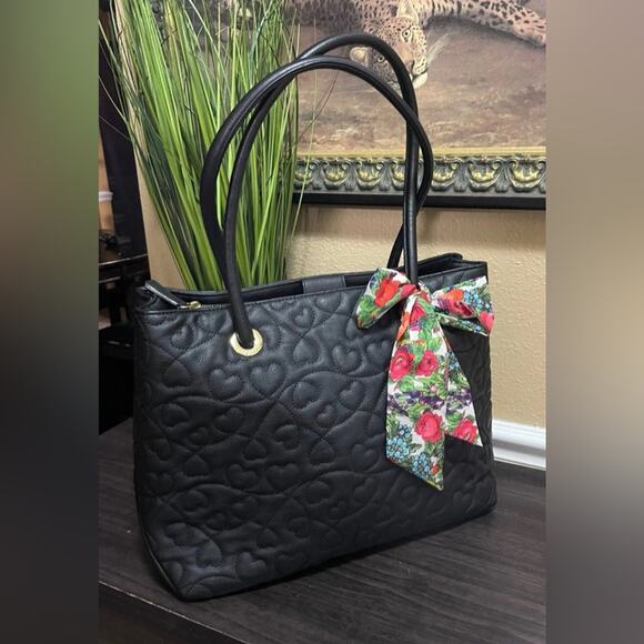 Betsey Johnson Handbags - New-Betsey Johnson-Be Mine Tote Bag